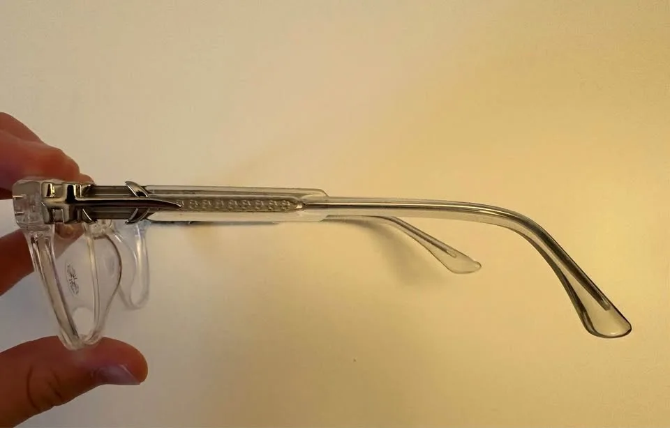 Chrome Hearts Glasses Sliver & Clear image indicator(2)