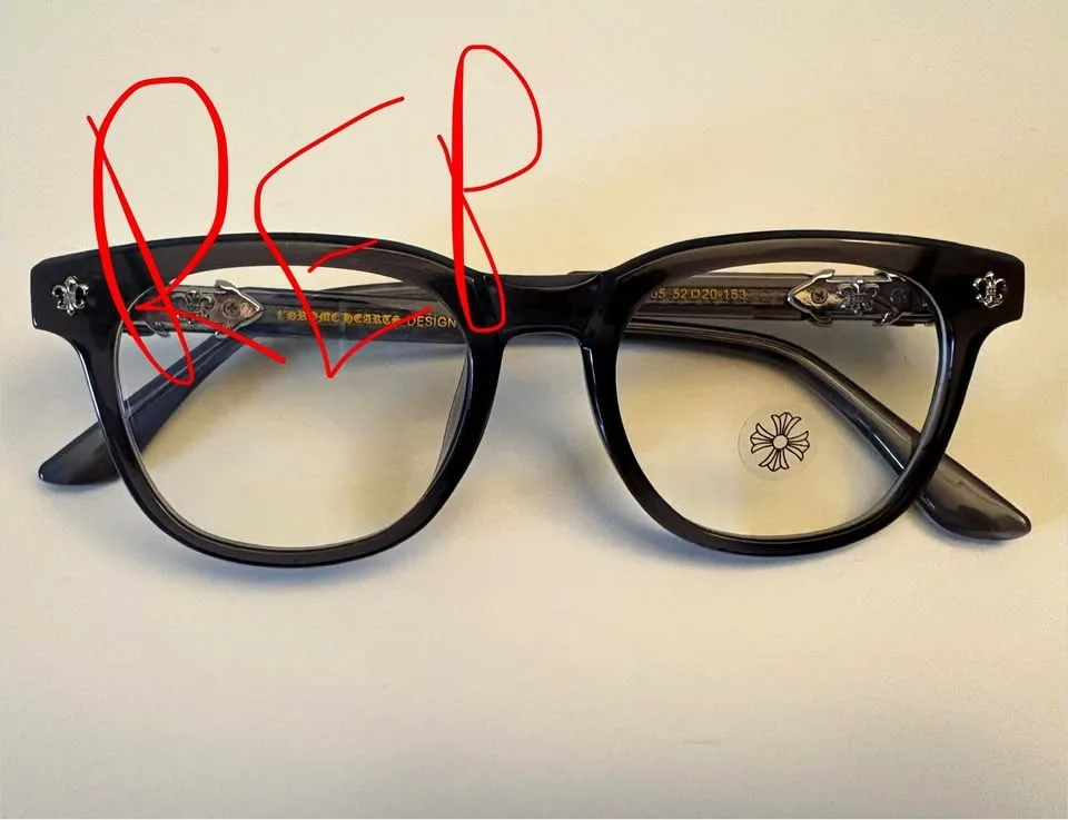 Chrome Hearts Glasses Grey and Silver