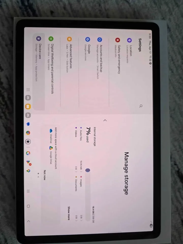 Samsung Galaxy Tab S9 – 256GB + S Pen + Case –LIKE NEW image indicator(5)