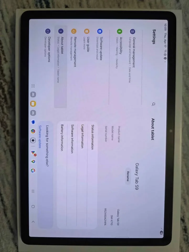 Samsung Galaxy Tab S9 – 256GB + S Pen + Case –LIKE NEW image indicator(6)