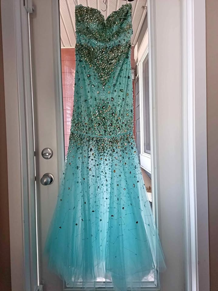 Stunning Dress with Swarovski Crystals for Sale!