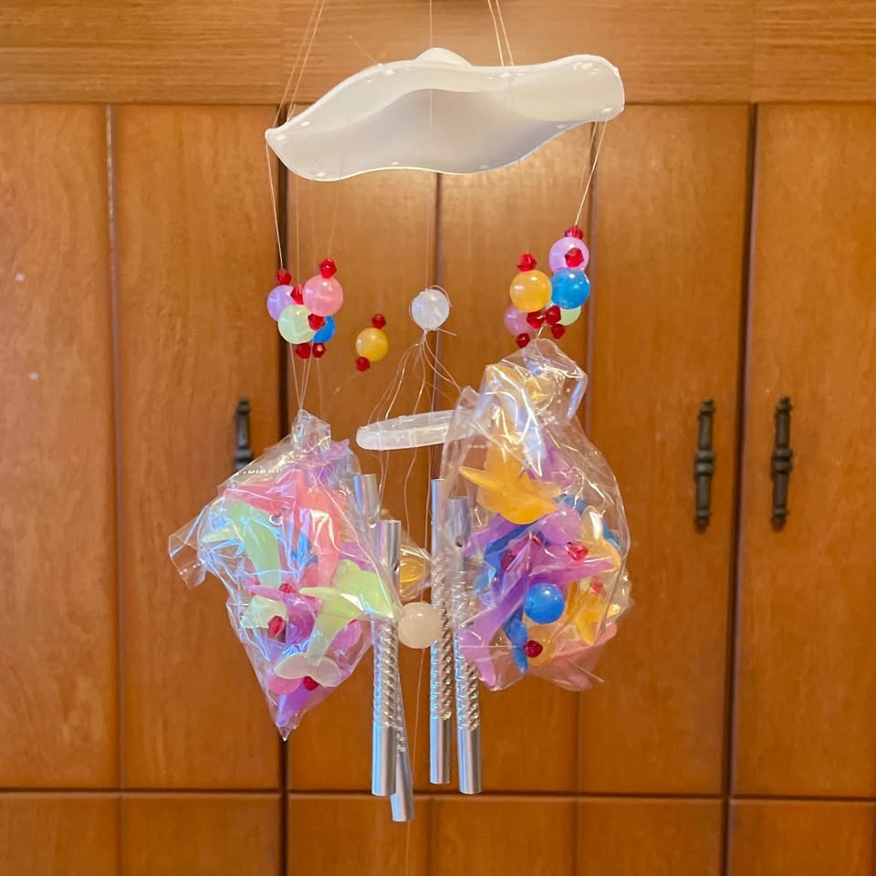 Wind Chimes🐬Colorful Acrylic Dolphin - photo 3