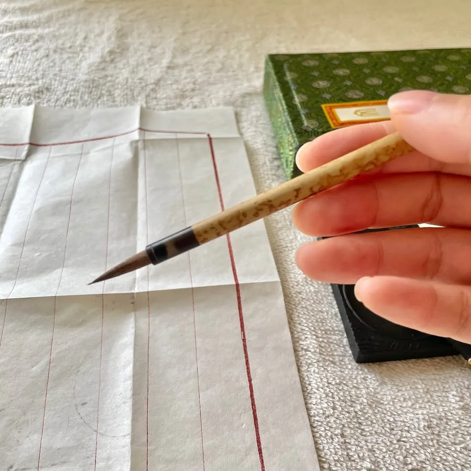 Elegant Calligraphy Set Chinese image indicator(6)