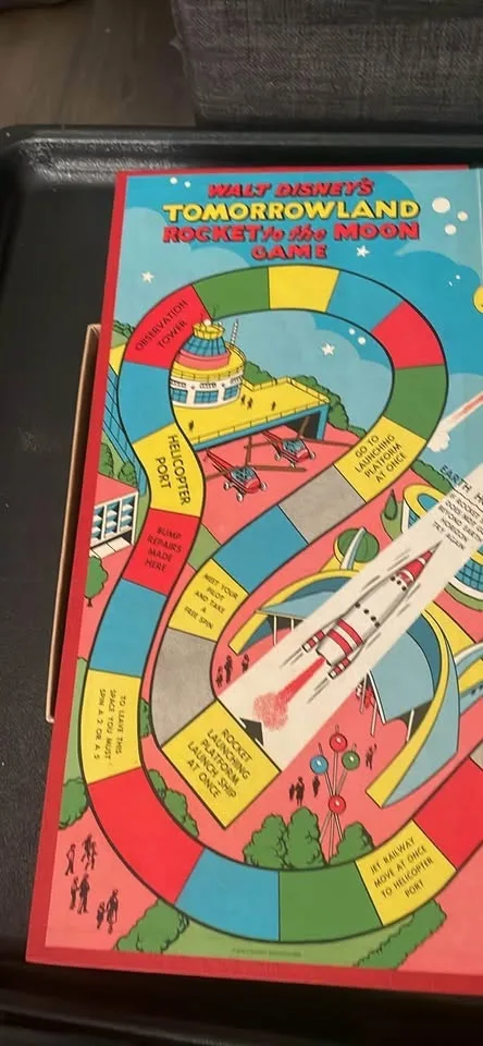 Walt Disney’s Tomorrowland Rocket to the Moon Boardgame image indicator(3)
