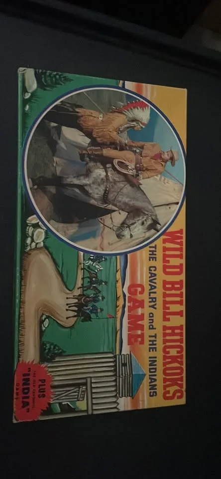 Wild Bill Hickoks Board Game 1950’s image indicator(2)