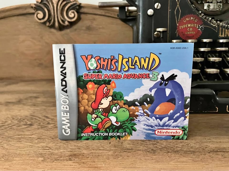 Super Mario Advance 3: Yoshi's Island - Game Boy Advance Manual