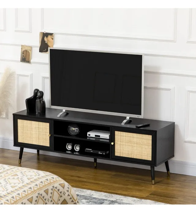 Rustic TV Console Table for TVs image indicator(2)