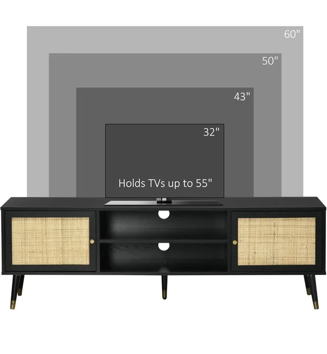 Rustic TV Console Table for TVs image indicator(3)