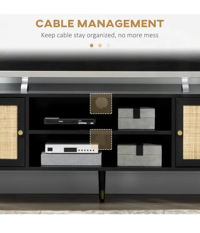 Rustic TV Console Table for TVs image indicator(6)