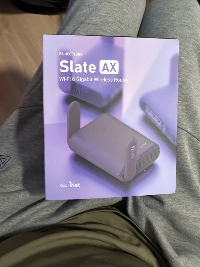 GL.Inet router GL-AXT1800 Slate AX Travel Router