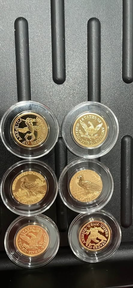 (6) Commemorative Copy of  Gold Coins with COA - photo 5