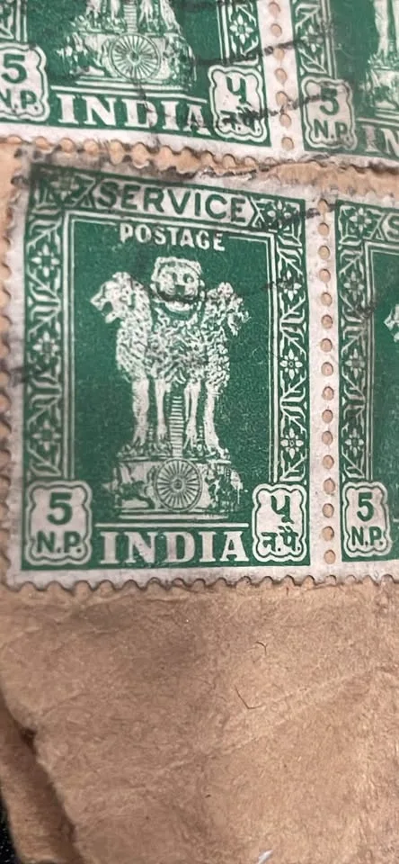 (2) 15 Service Stamps and (9) 5 Stamps - From WW II Era image indicator(2)