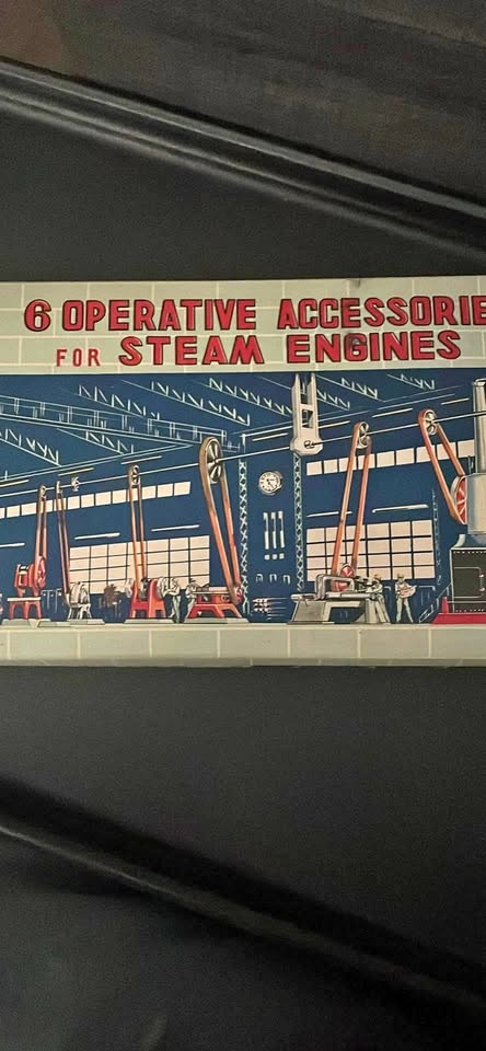 Linemar Steam Engine Accessories - Works/Great Cond.