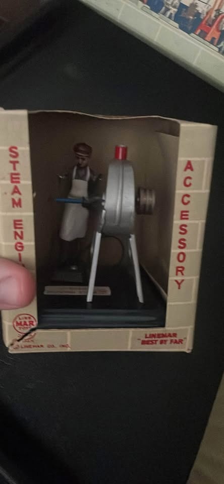 Linemar Steam Engine Accessories - Works/Great Cond. - photo 3