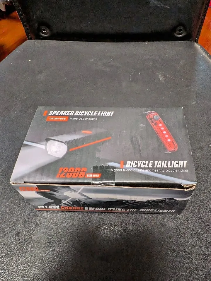 🔊🚴‍♂️ Bicycle Speaker Light – Brand New in Box – $15 thumbnail
