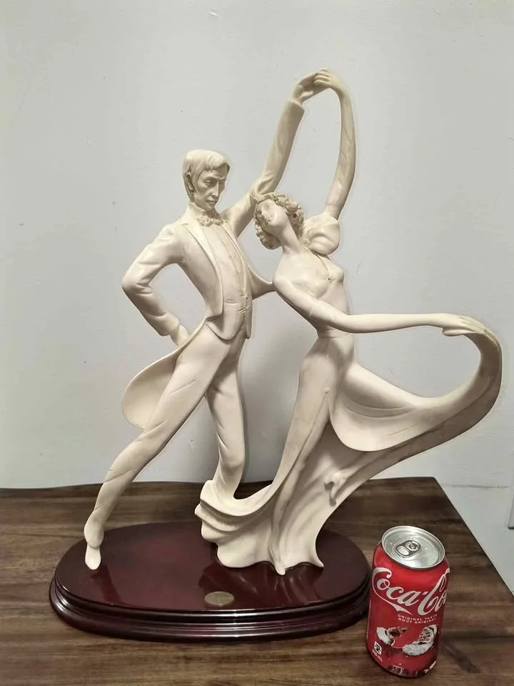 Santini Sculpture – “Dancing Couple” – Italian Art Statue
