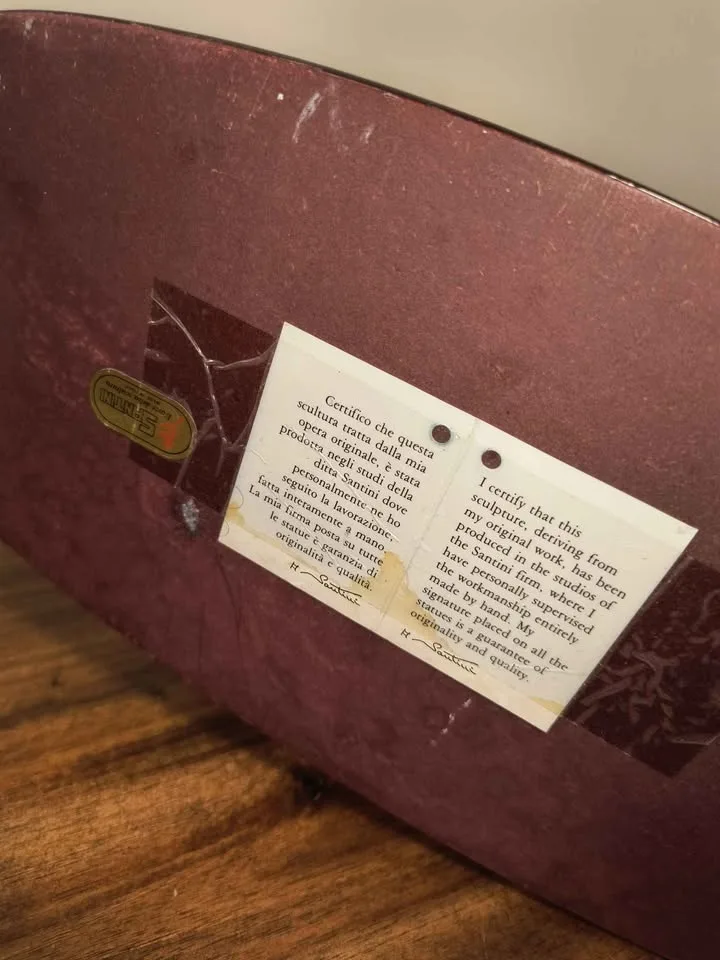 Santini Sculpture – “Dancing Couple” – Italian Art Statue image indicator(4)