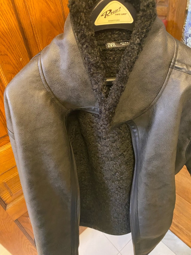 Zara Men’s Faux leather jacket - photo 3