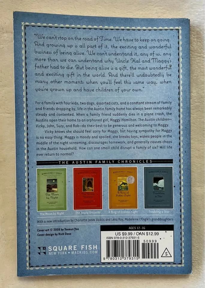 Meet The Austins by Madeleine L’Engle (book) image indicator(2)