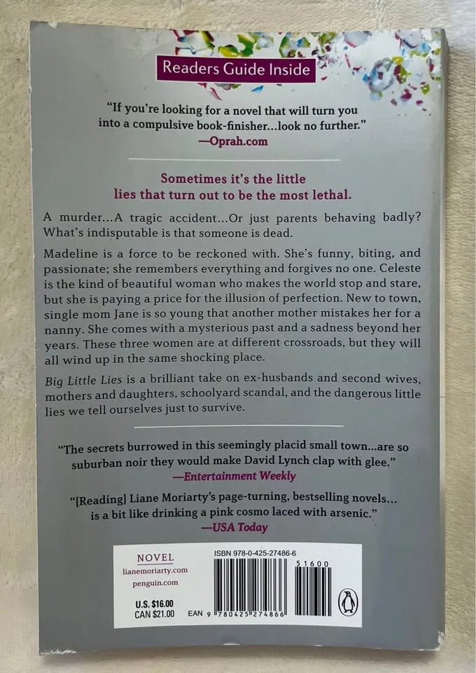 Big Little Lies - Liane Moriarty (book) image indicator(3)