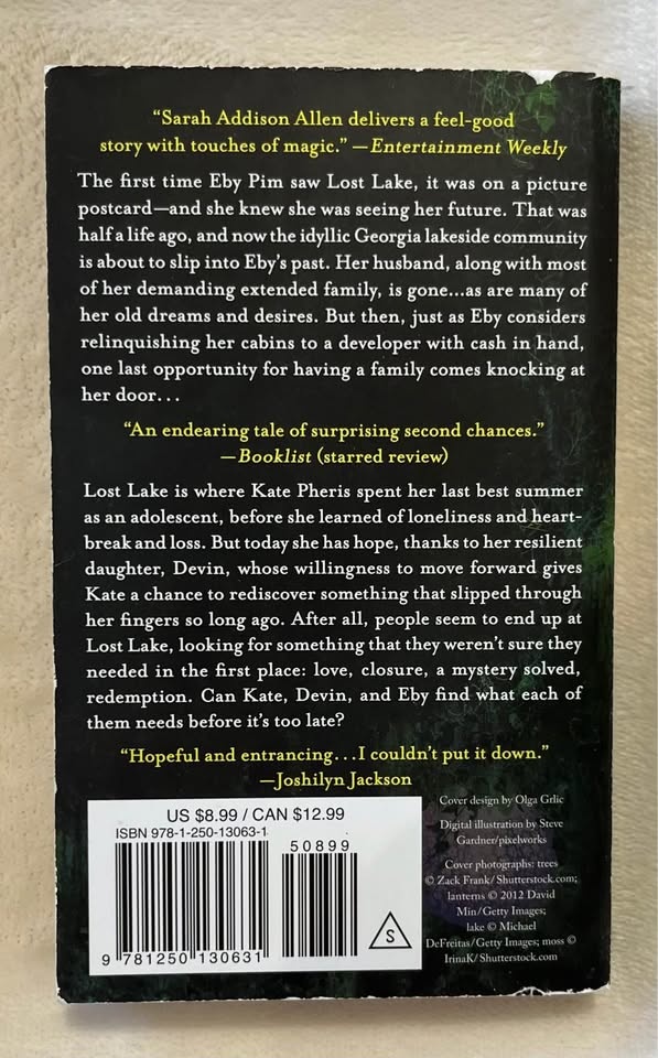 Lost Lake - Sarah Addison Allen (book) - photo 2