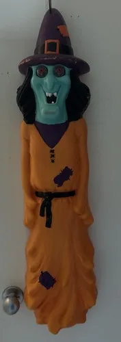 Vintage 1997 Witch Halloween Glow In Dark - WORKS