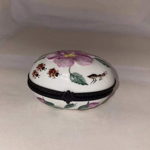Vintage Limoges France Trinket Box - photo 4