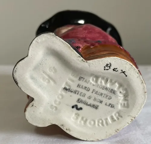 Chelsea Scottie Toby Jug 4 1/4” Hand Painted image indicator(6)