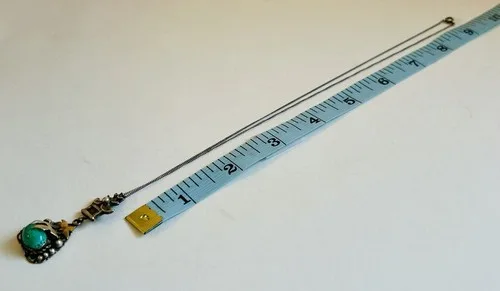 NEIGER BROTHERS ART DECO PEKING GLASS PENDANT NECKLACE image indicator(5)