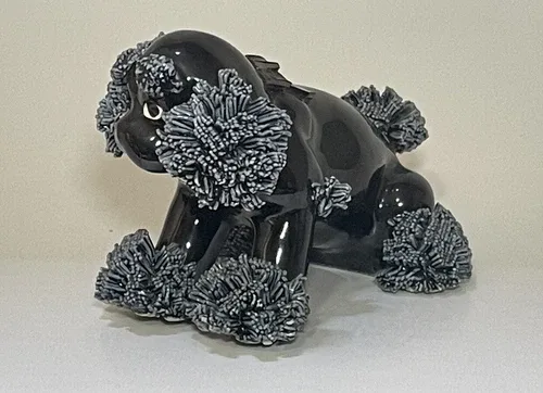 Vintage Japan - Black Spaghetti Poodle Figurine image indicator(5)
