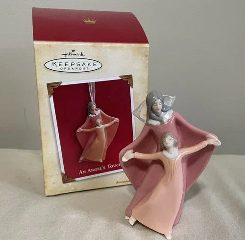 HALLMARK Ornament 2004 AN ANGELS TOUCH Mother & Daughter