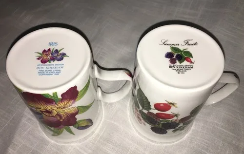 Roy Kirkham Fine Bone China England -2 Coffee Mugs image indicator(5)