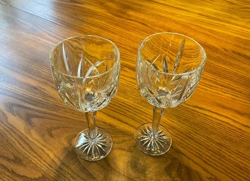 Waterford Crystal Classic Marquis Large Wine Glass/Goblets SET O image indicator(4)