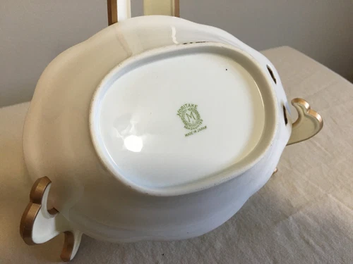 Antique Noritaki Lunch Plate With A Dragonfly - photo 3