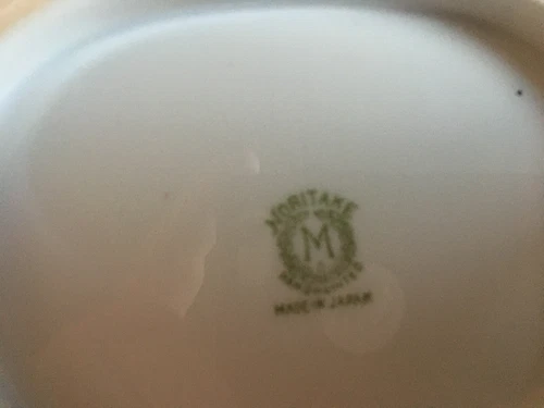 Antique Noritaki Lunch Plate With A Dragonfly - photo 4