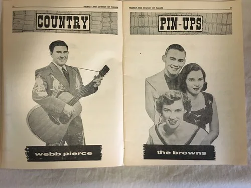 Hillbilly And Cowboy HIT PARADE 1957 Issue No 21 image indicator(5)