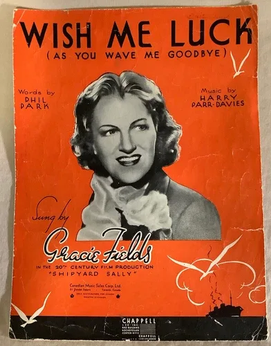 Shipyard Sally Sheet Music ‘Wish Me Luck’ By Phil Park