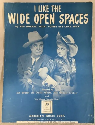 I Like The Wide Open Spaces 1951 By Ken Murray