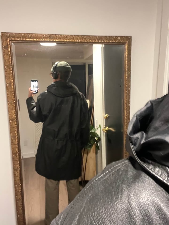 Vintage Leather Parka sz. XL - photo 4