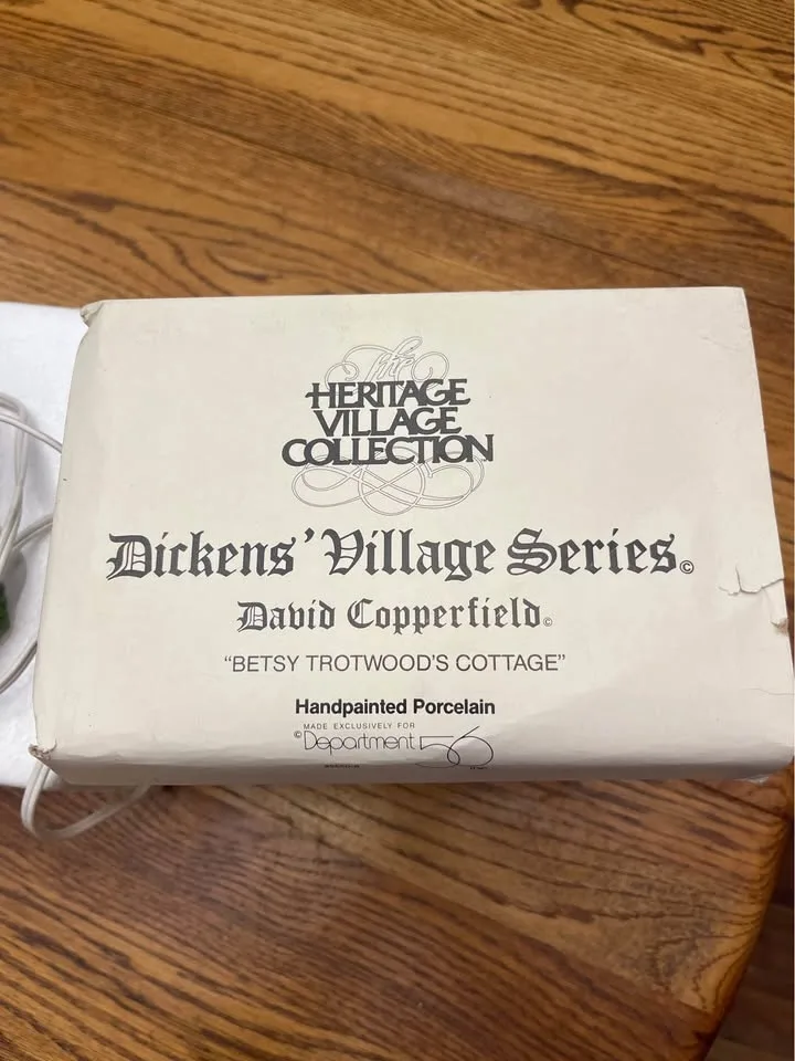 Department 56 – Dickens’ Village “Betsy Trotwood’s Cottage” image indicator(2)