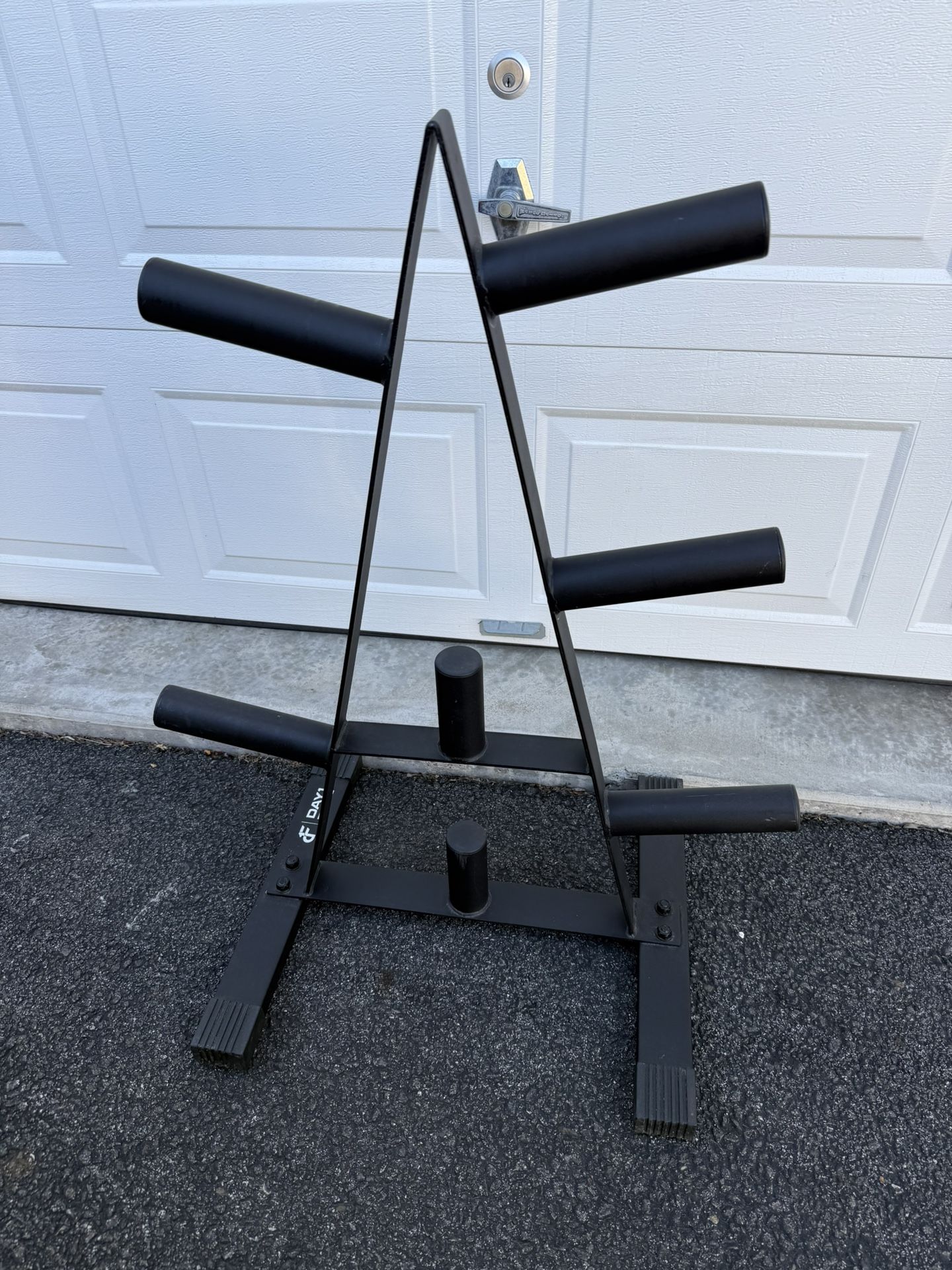 Olympic Weight Plate Storage Tree