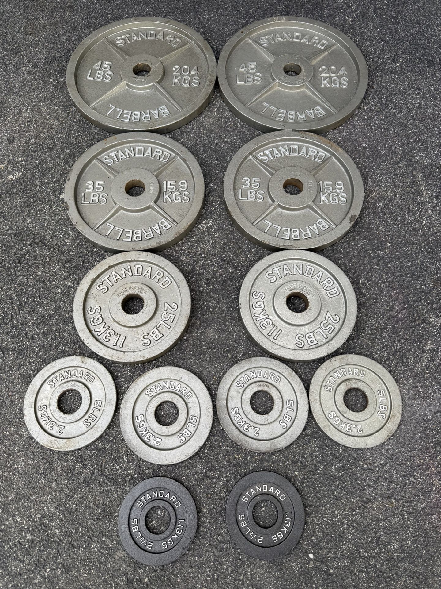 Olympic Weight Plate Set