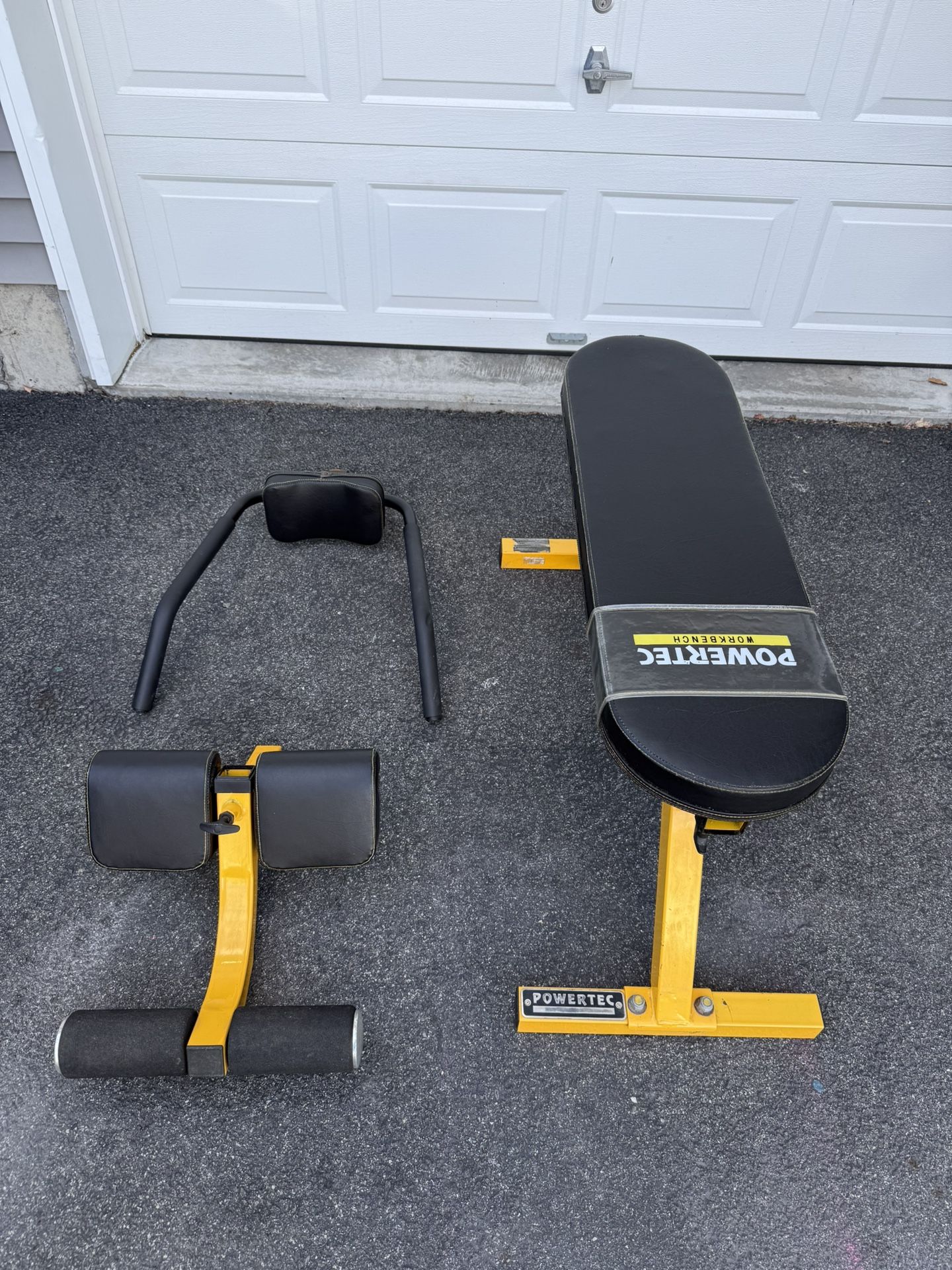 Powertec Dual AB Adjustable Weight Bench