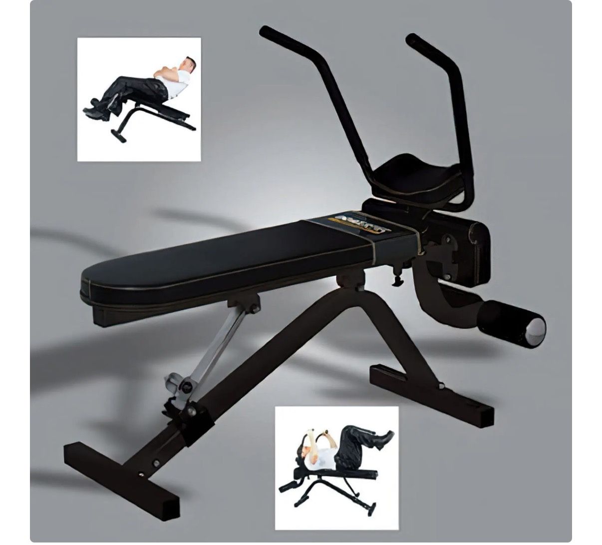 Powertec Dual AB Adjustable Weight Bench - photo 2