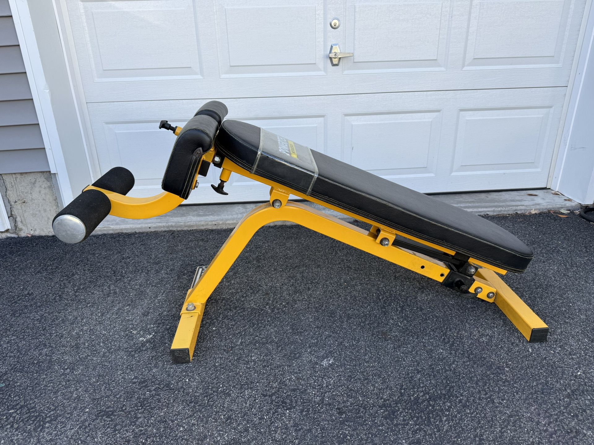Powertec Dual AB Adjustable Weight Bench - photo 4