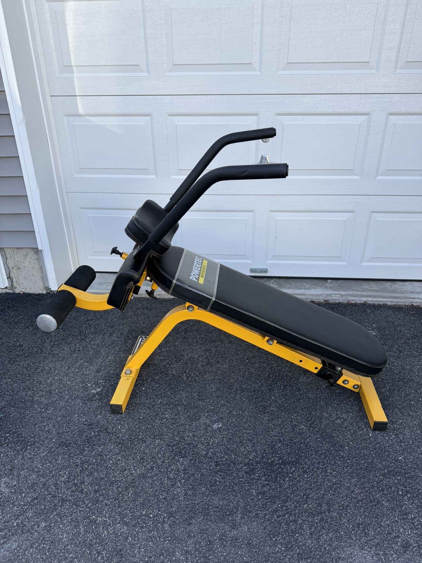 Powertec Dual AB Adjustable Weight Bench - photo 5