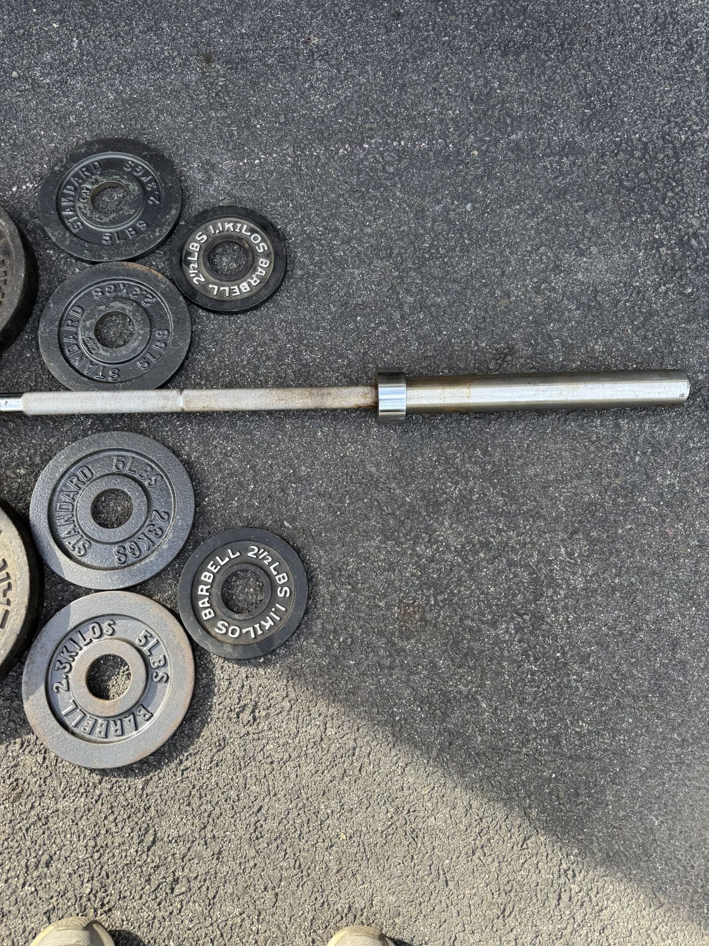 Olympic Barbell & Weight Plate Set - photo 4