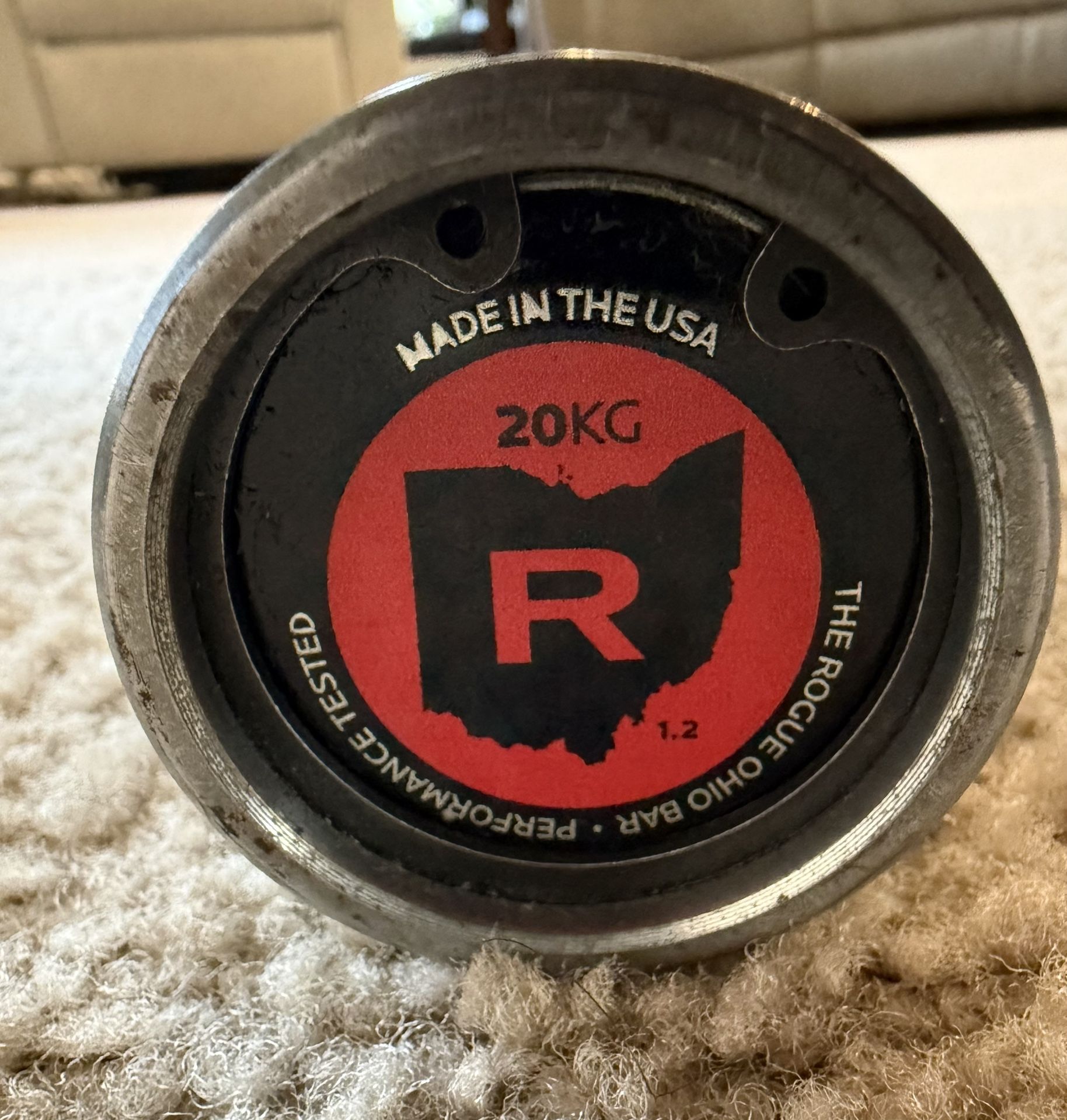 Rogue Fitness Ohio Olympic Barbell