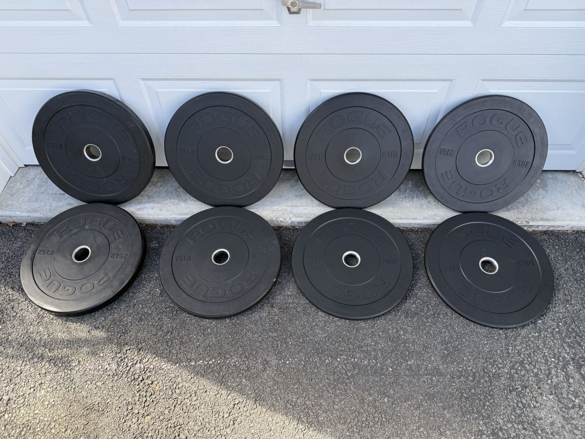 Rogue Fitness Olympic Bumper Plate Set