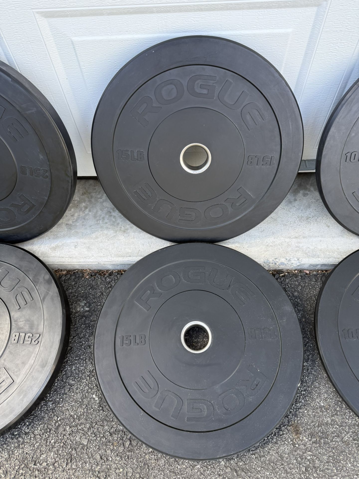 Rogue Fitness Olympic Bumper Plate Set - photo 4